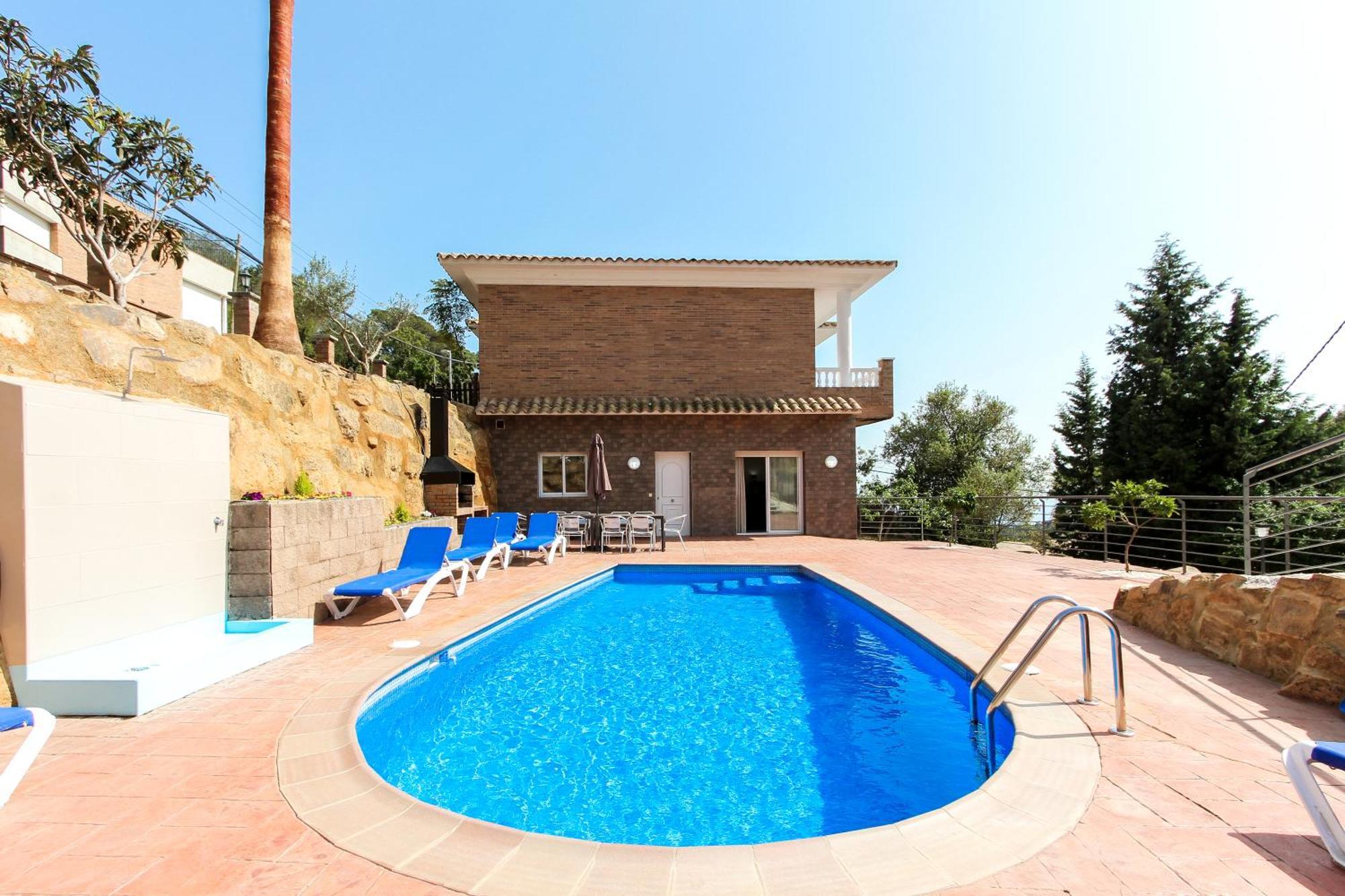 Villa Serena Lloret de Mar Kültér fotó