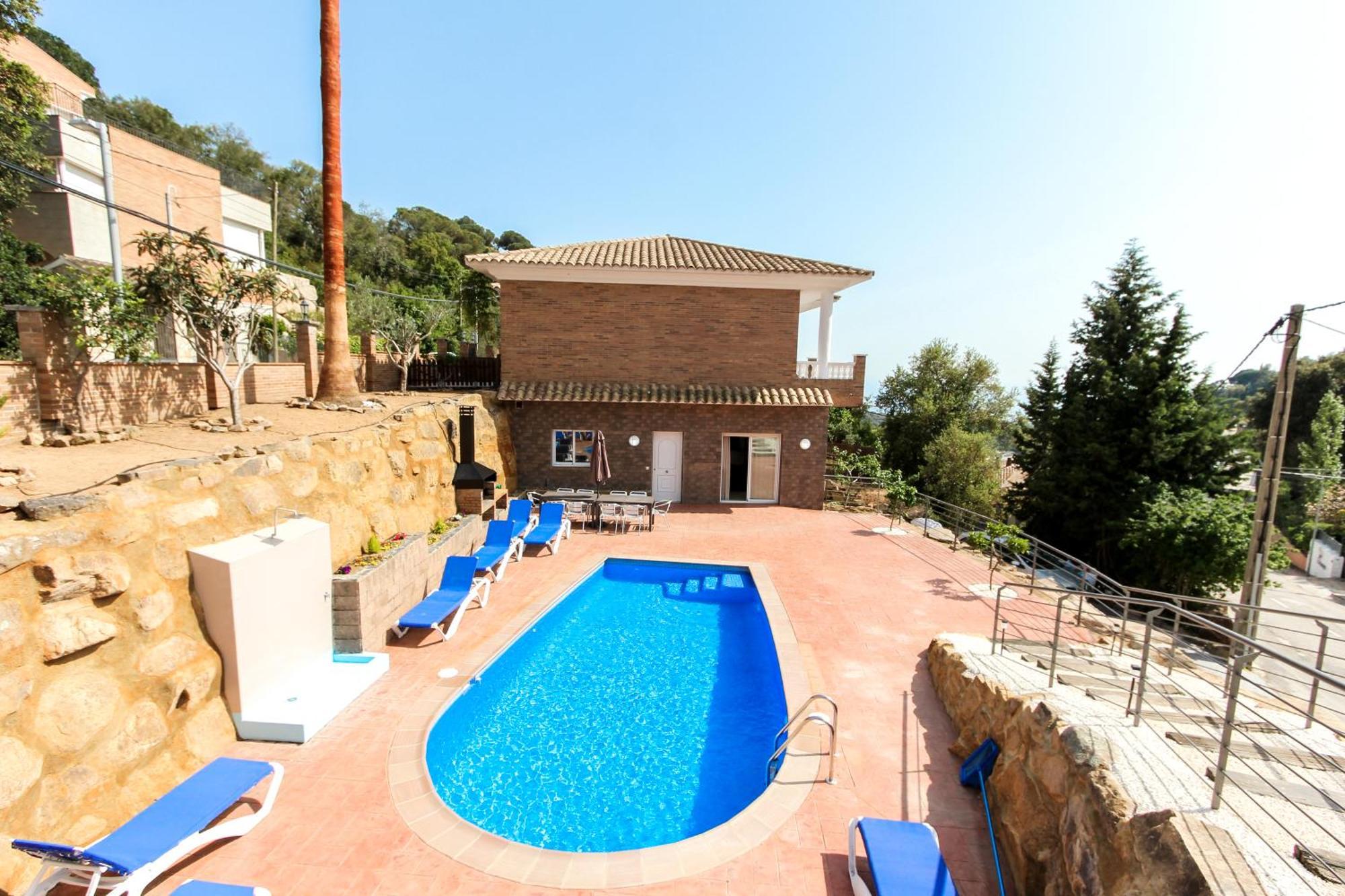 Villa Serena Lloret de Mar Kültér fotó
