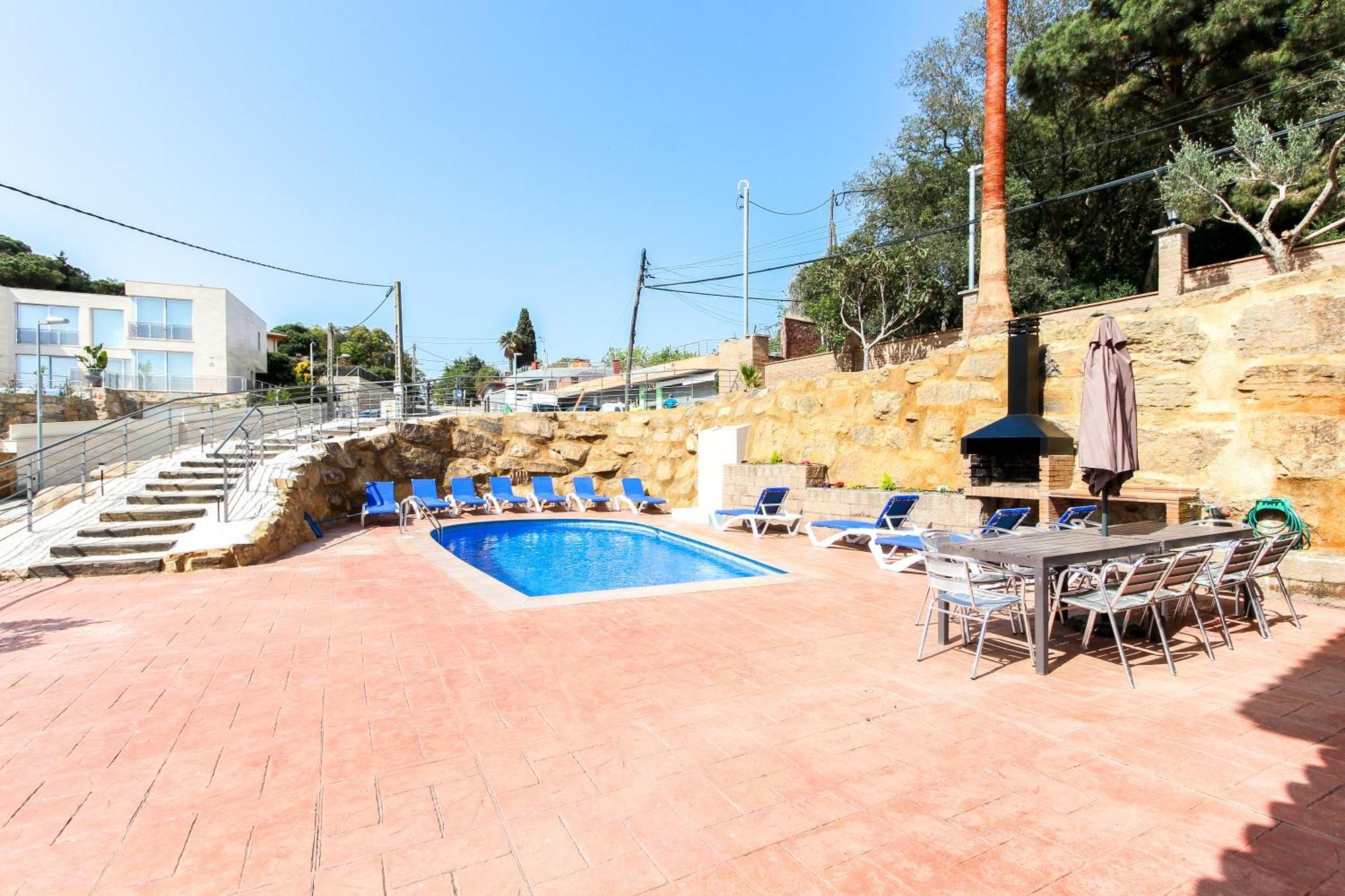 Villa Serena Lloret de Mar Kültér fotó