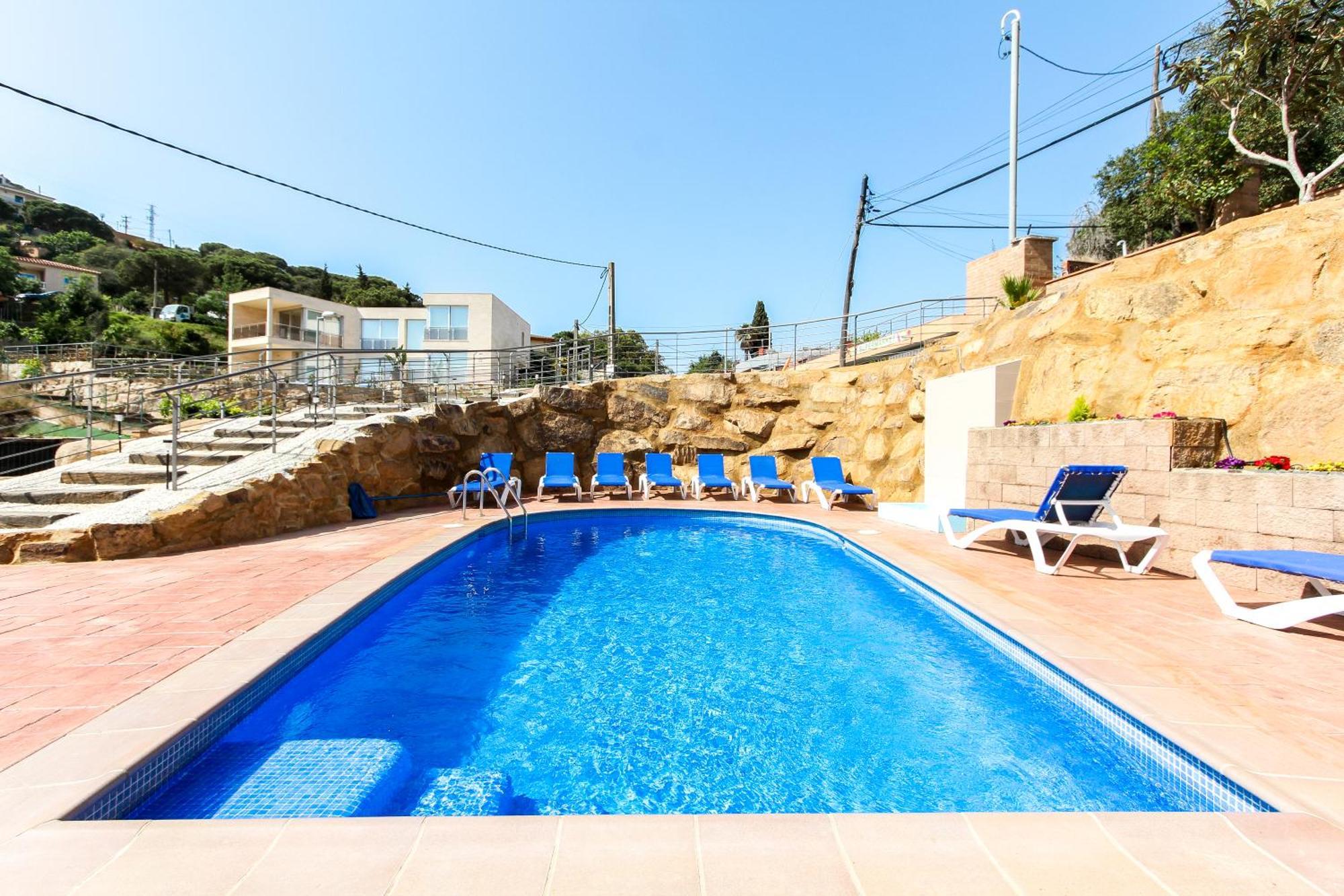 Villa Serena Lloret de Mar Kültér fotó